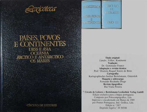 Lexicoteca - Paises Povos e Continentes tomo III
