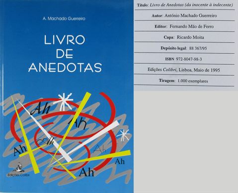 Livro de Anedotas ISBN 972-8047-98-3
