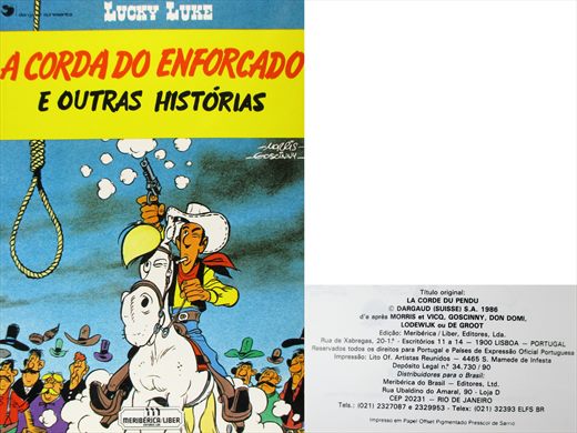 Lucky Luke A Corda do Enforcado e Outras Historias