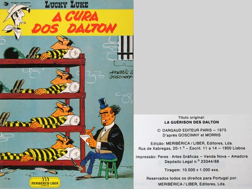 Lucky Luke A Cura dos Dalton