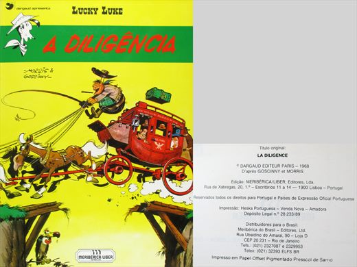 Lucky Luke A Diligencia