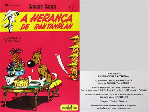 Lucky Luke A Heranca de Rantanplan