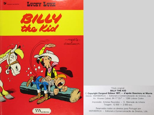 Lucky Luke Billy the Kid