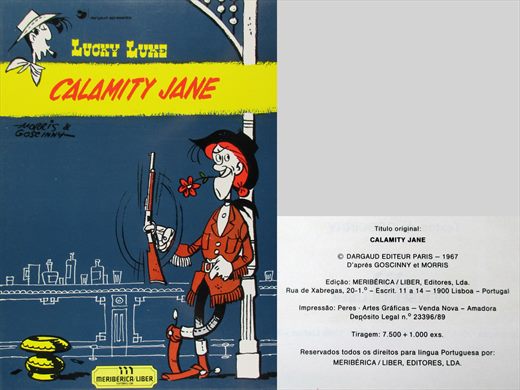 Lucky Luke Calamity Jane