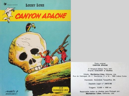 Lucky Luke Canyon Apache