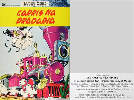 Lucky Luke Carris na Pradaria