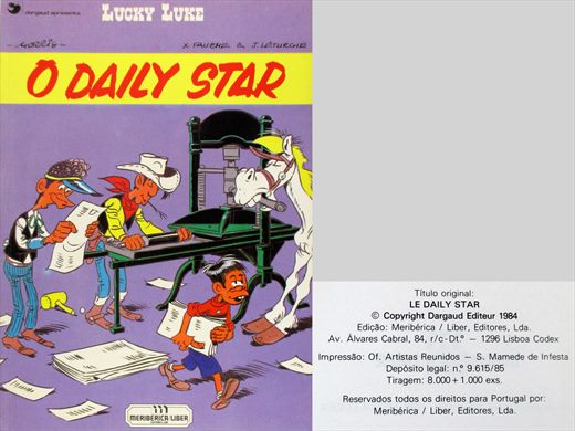 Lucky Luke Daily Star
