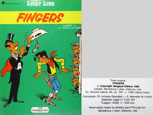Lucky Luke Fingers
