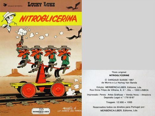 Lucky Luke Nitroglicerina
