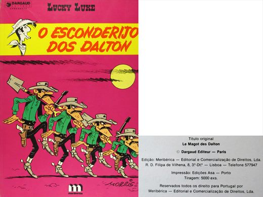 Lucky Luke O Esconderijo dos Dalton