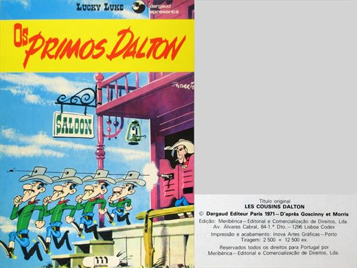 Lucky Luke Os Primos Dalton