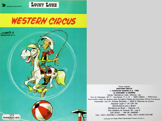 Lucky Luke Western Circus