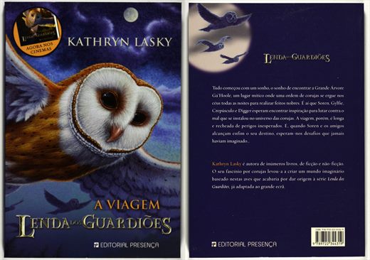 Lenda dos Guardioes A Viagem ISBN 978-972-23-4431-9