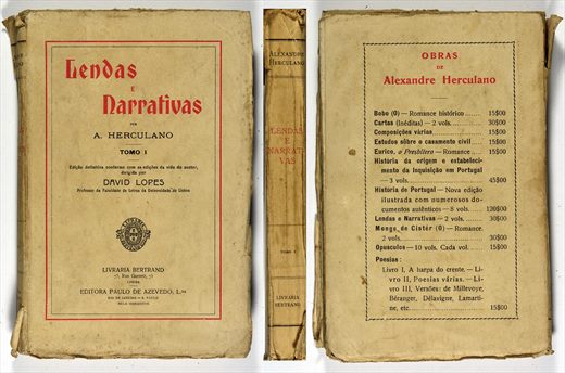 Lendas e narrativas tomo I