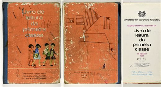Livro de leitura da primeira classe 1974