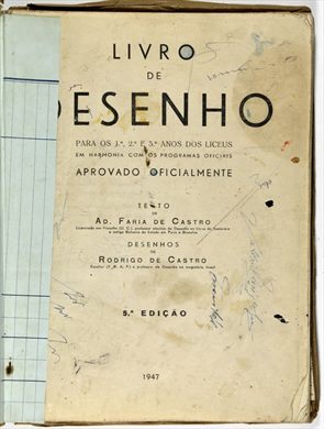 Livro de desenho 1947
