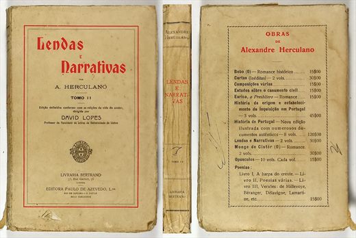 Lendas e narrativas Tomo II