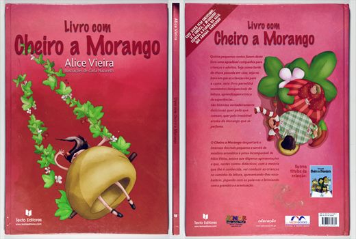 Livro com cheiro a morango ISBN 978-972-47-3238-1