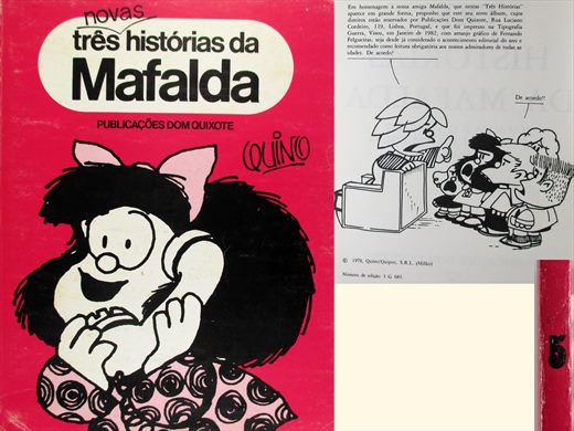 Mafalda 5 Tres novas historias da Mafalda