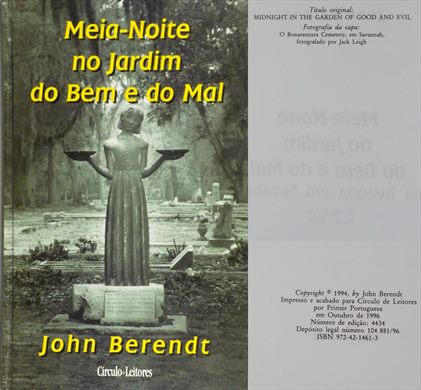 Meia-noite no Jardim do Bem e do Mal ISBN 972-42-1461-3