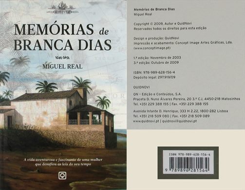 Memorias de Branca Dias ISBN 978-989-628-156-4