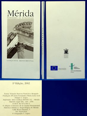 Merida Patrimonio da Humanidade - ISBN 84-7671691-5
