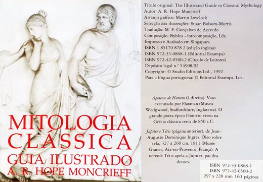 Mitologoa Classica - Guia Ilustrado ISBN 972-33-0868-1