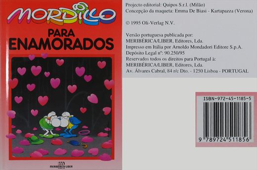 Mordillo para Enamorados ISBN 972-45-1185-5