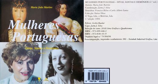 Mulheres Portuguesa - Divas Santas e Demonios volume II ISBN 972-699-446-2