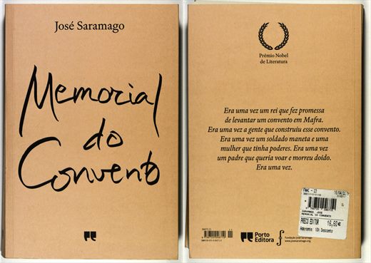 Memorial do Convento ISBN 978-972-0-04671-0