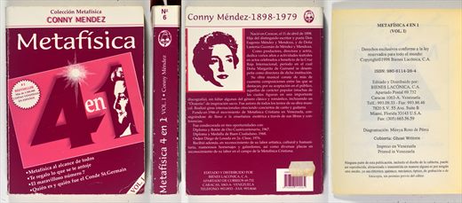 Metafisica 4 en 1 vol.1 No.6 ISBN 980-6114-26-4