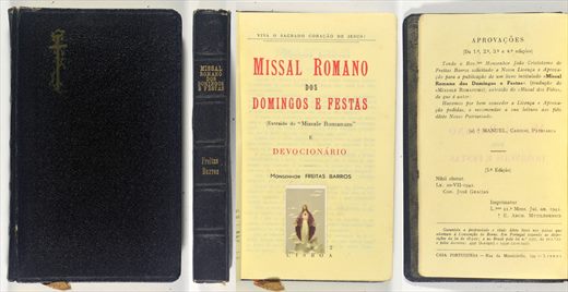 Missal Romano dos Domingos e Festas 5a.Edicao 1942