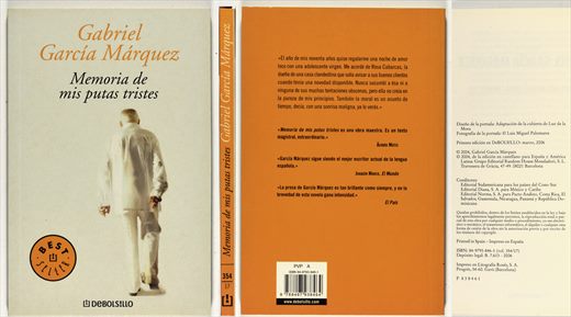 Memoria de mis putas tristes ISBN 84-9793-846-1