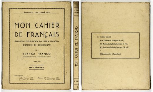 Mon cahier de francais volume 1
