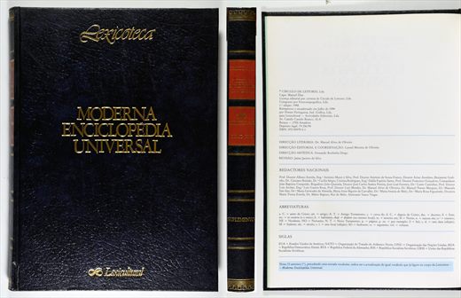 Moderna enciclopedia universal tomo 19 ISBN 972-95979-0-1