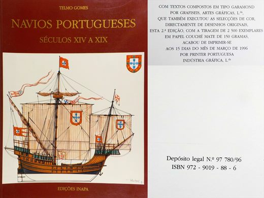 Navios Portugueses Seculos XIV a XIX ISBN 972-9019-88-9