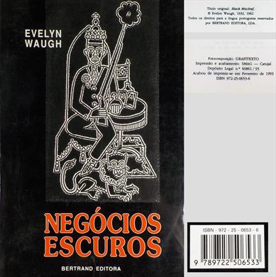 Negocios Escuros ISBN 972-25-0653-6