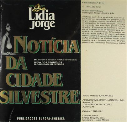 Noticia da Cicade Silvestre