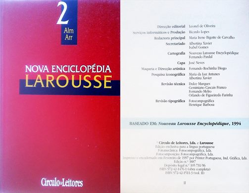 Nova Enciclopedia Larousse v02 ISBN 972-42-1511-3