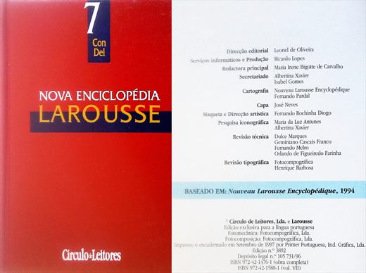 Nova Enciclopedia Larousse v07 ISBN 972-42-1588-1