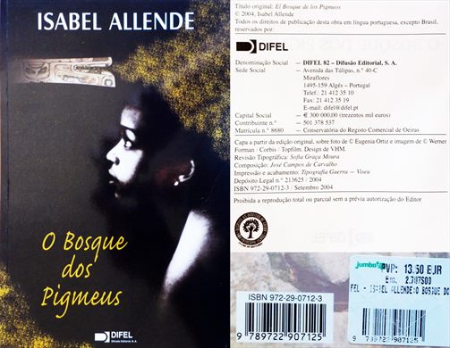 O Bosque dos Pigmeus ISBN 972-29-0712-3