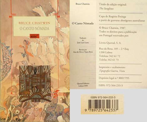 O Canto Nomada ISBN 972-564-233-3