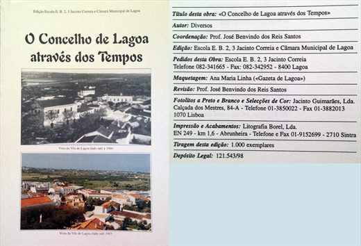 O Concelho de Lagoa atraves dos Tempos - DLN 121543-98