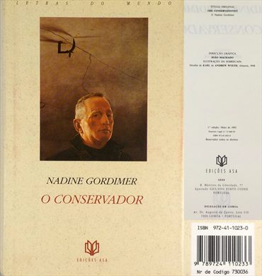 O Conservador ISBN 972-41-1023-0