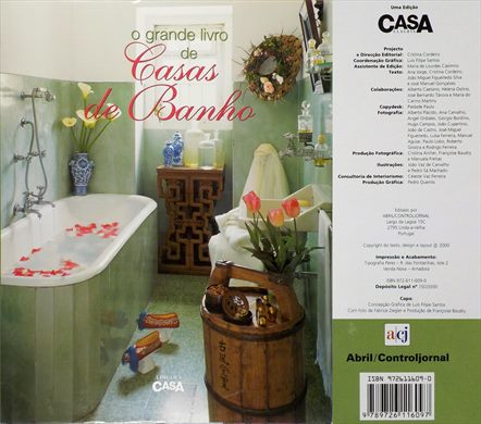 O Grande Livro de Casas de Banho ISBN 972-611-609-0