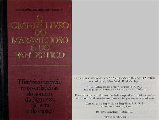 O Grande Livro do Maravilhoso e do Fantastico