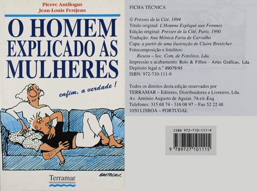 O Homem Explicado as Mulheres ISBN 972-710-111-9