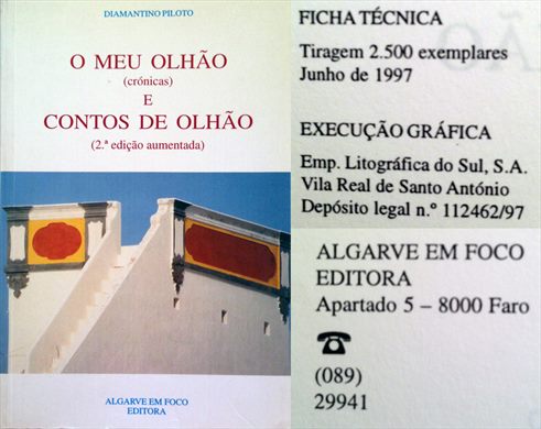 O Meu Olhao e Contos de Olhao - DNL 112462-97