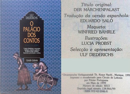 O Palacio dos Contos - Marco e Abril - ISBN 972-42-2046-X