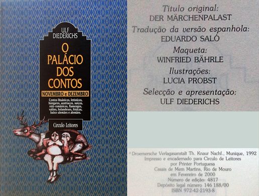 O Palacio dos Contos - Novembro e Dezembro - ISBN 972-42-2193-8
